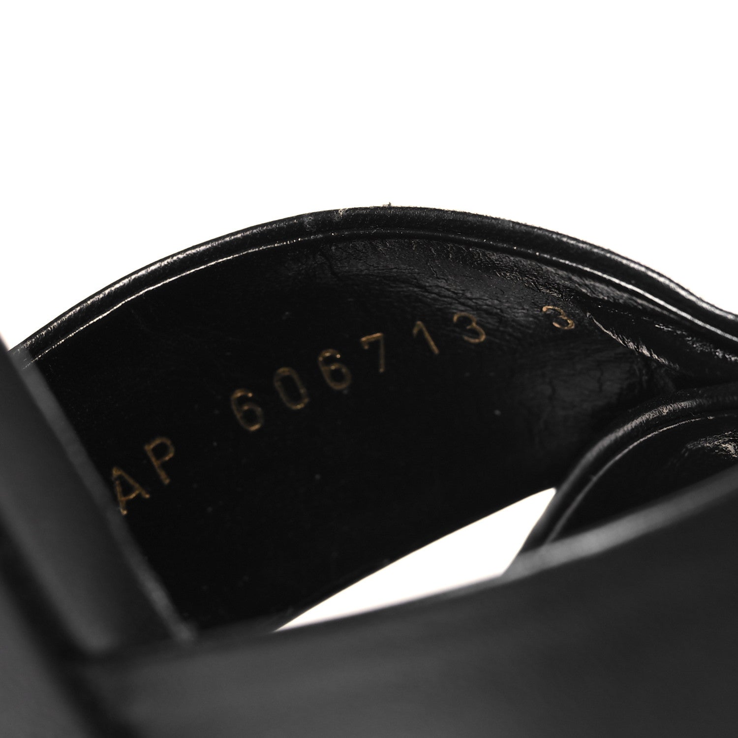 Saint Laurent Vendome Bianca 85 Platform Sandals 39.5 Black 7 of 10