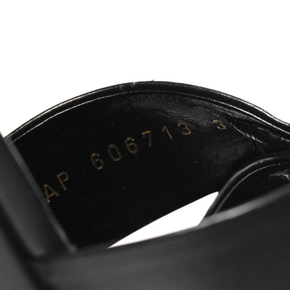 Saint Laurent Vendome Bianca 85 Platform Sandals 39.5 Black 7 of 10