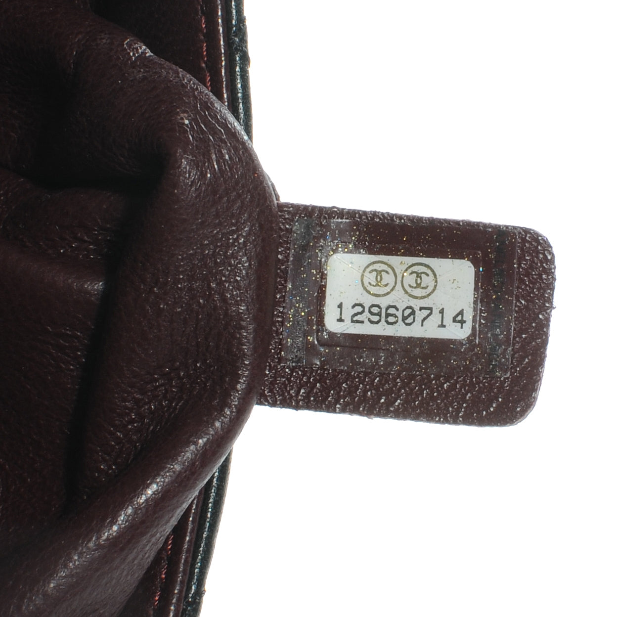 Lambskin Quilted Extra Mini Flap Black