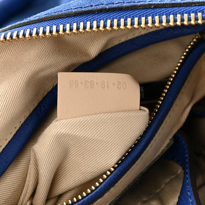 Chloe Suede Braided Medium Marcie Satchel Sea Water 7 of 10