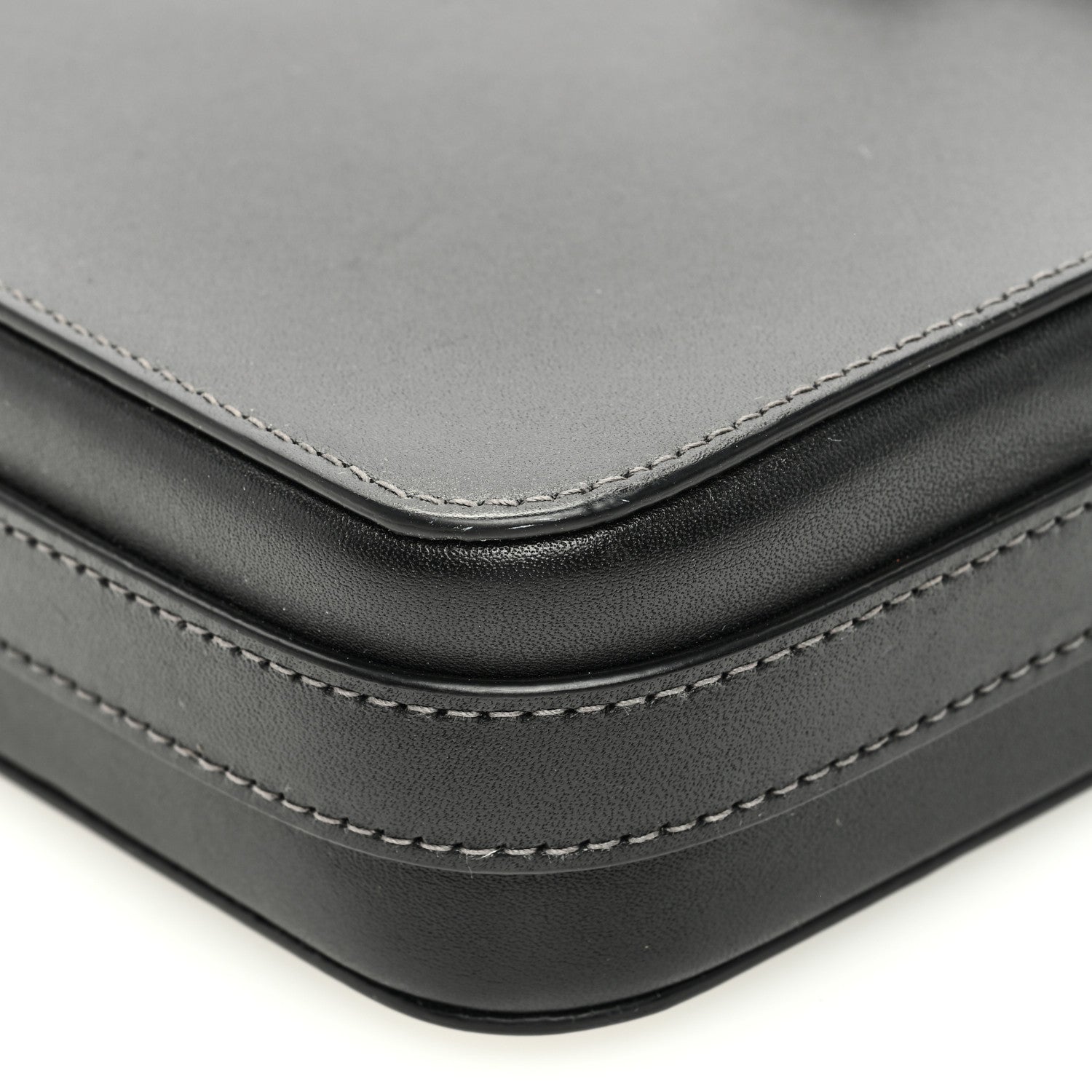 Christian Dior Smooth Calfskin Vertical Pouch Black 9 of 9