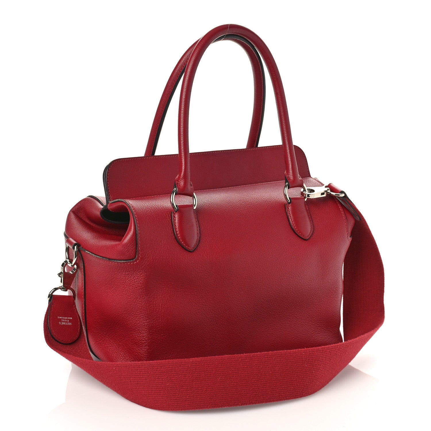 Hermes Taurillon Novillo Toolbox 26 Rouge Grenat 3 of 10
