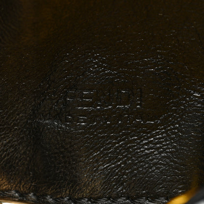 Fendi Sequin Paillettes Shiny Nappa Sex and the City Nano Baguette Belt Charm Black 6 of 8
