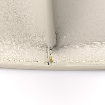 Saint Laurent Smooth Calfskin Medium Classic Monogram Cassandra Top Handle Crema Soft 11 of 11
