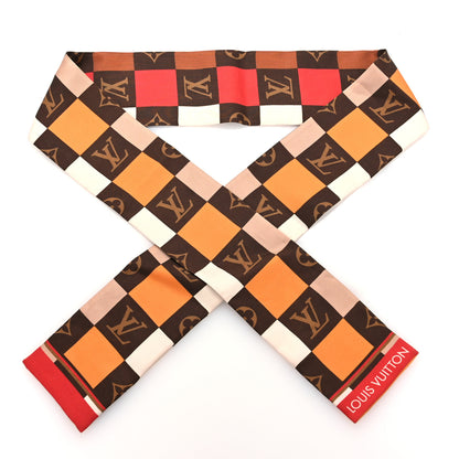 Louis Vuitton Silk Monogram Check Bandeau Beige 1 of 4
