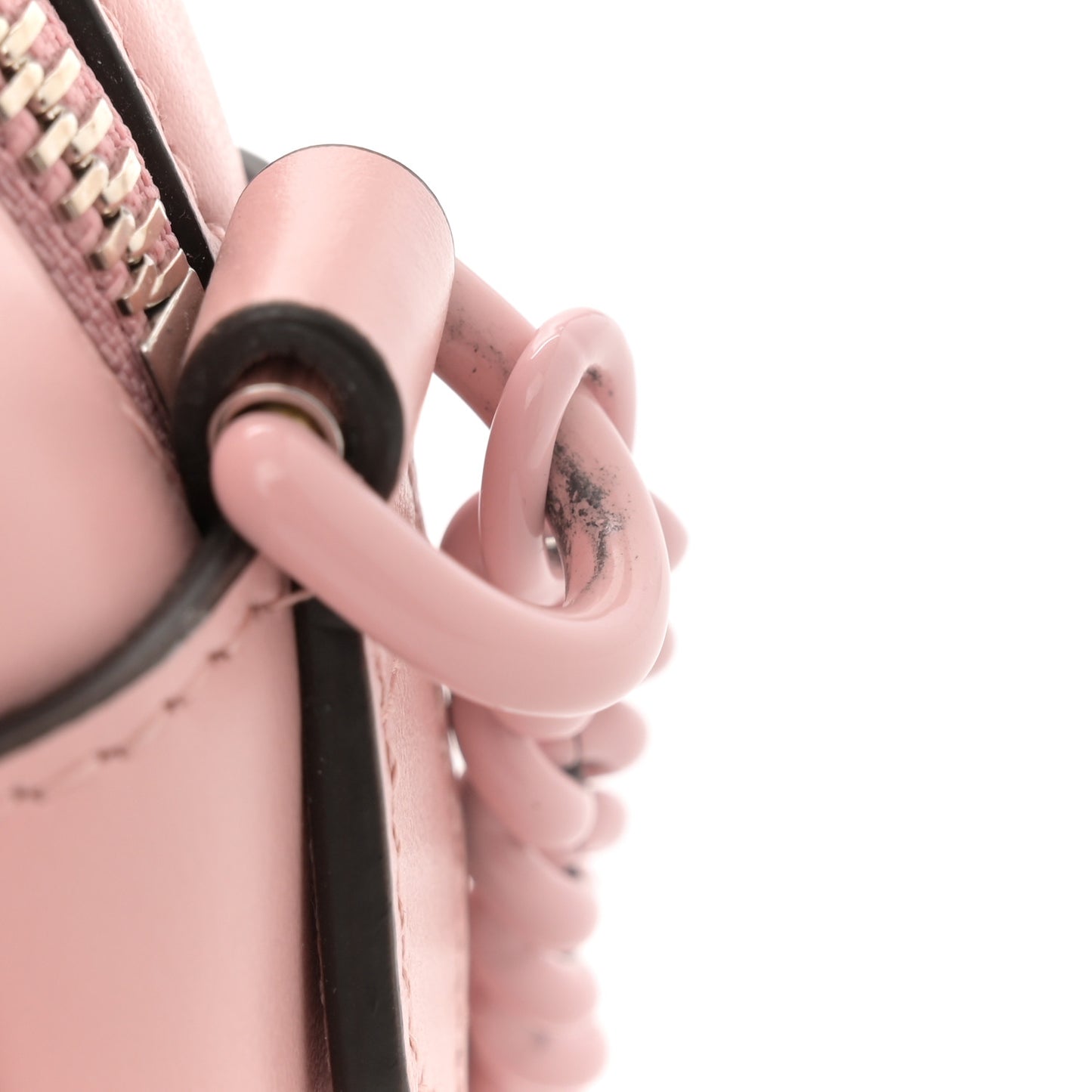 Calfskin Matelasse Monochrome Mini GG Marmont Chain Shoulder Bag Perfect Pink