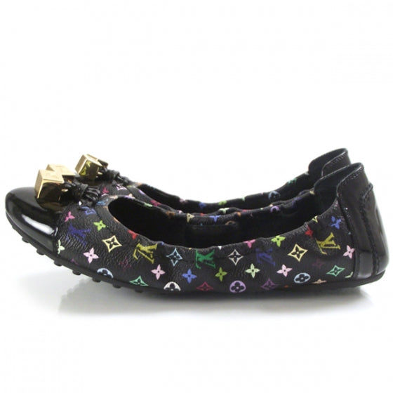 Monogram Multicolor LOVELY Ballet Flats Black 39