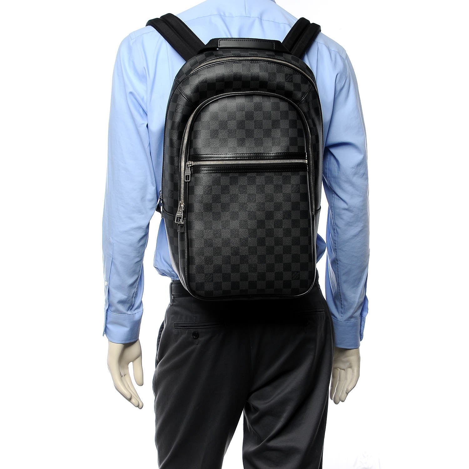 Louis Vuitton Damier Graphite Michael Backpack 2 of 8