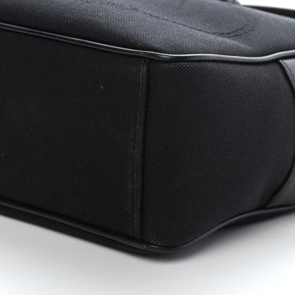 Prada Jacquard Logo Camera Bag Black 21 of 24