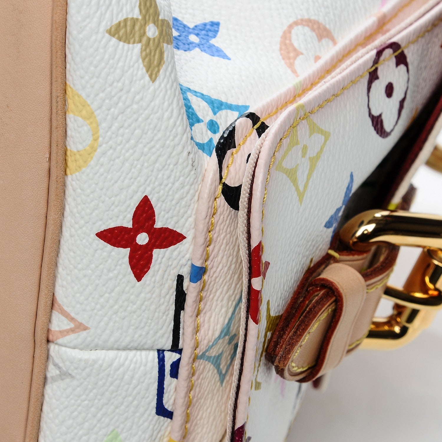 Louis Vuitton Monogram Multicolor Petit Noe White 8 of 8