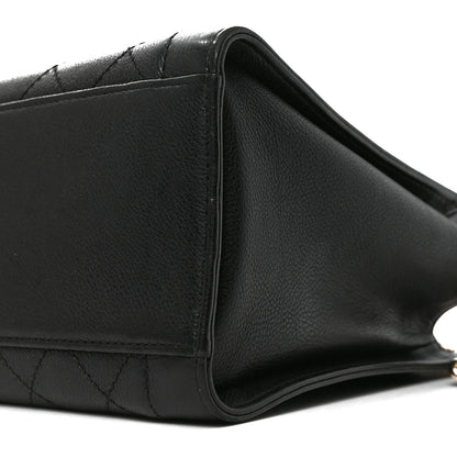 Alaia Goatskin Hip East West Shoulder Bag Black 19 of 19