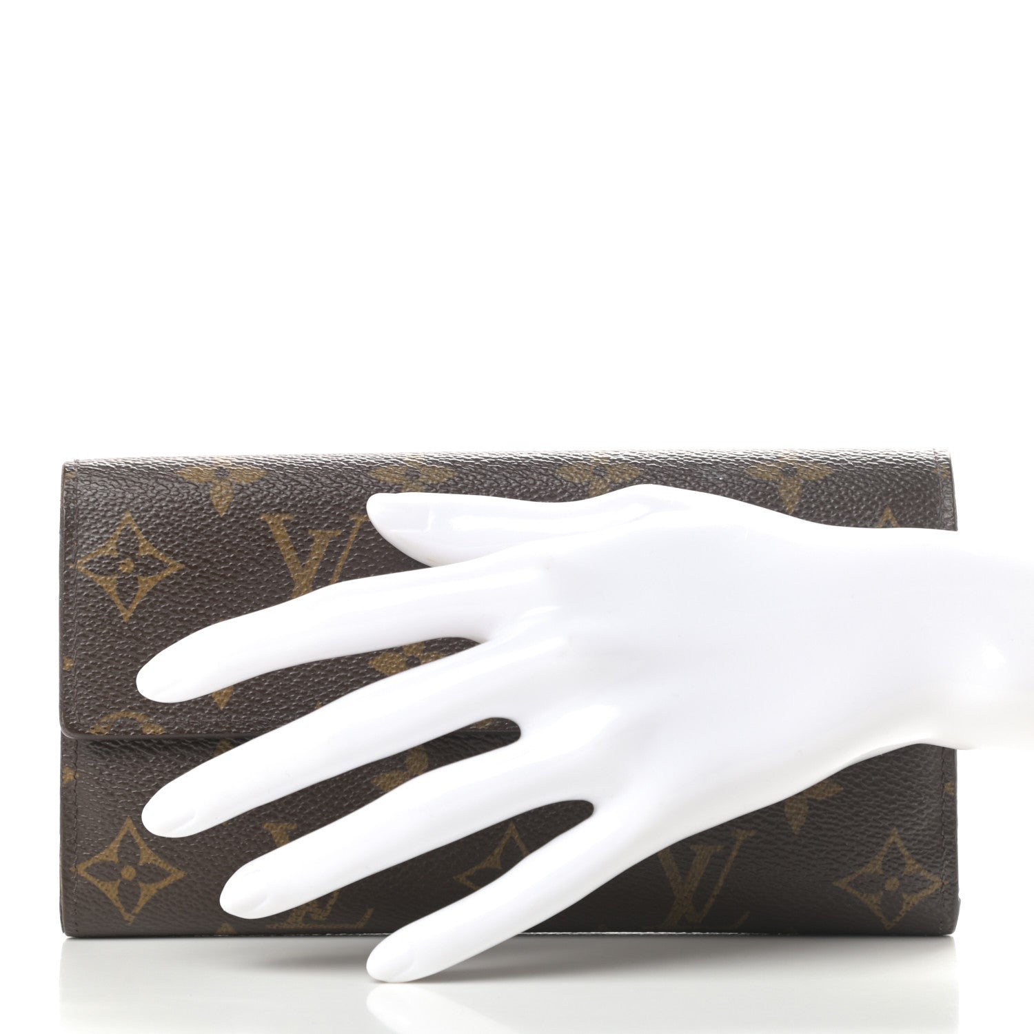 Louis Vuitton Monogram Sarah Wallet 2 of 14