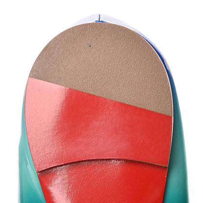 Christian Louboutin Patent Rainbow Ballalla Flats 40.5 Multicolor 11 of 11
