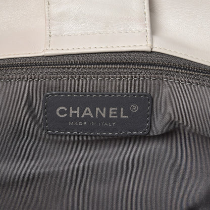 Chanel Lambskin Executive Cerf Shopper Tote Black 7 of 13