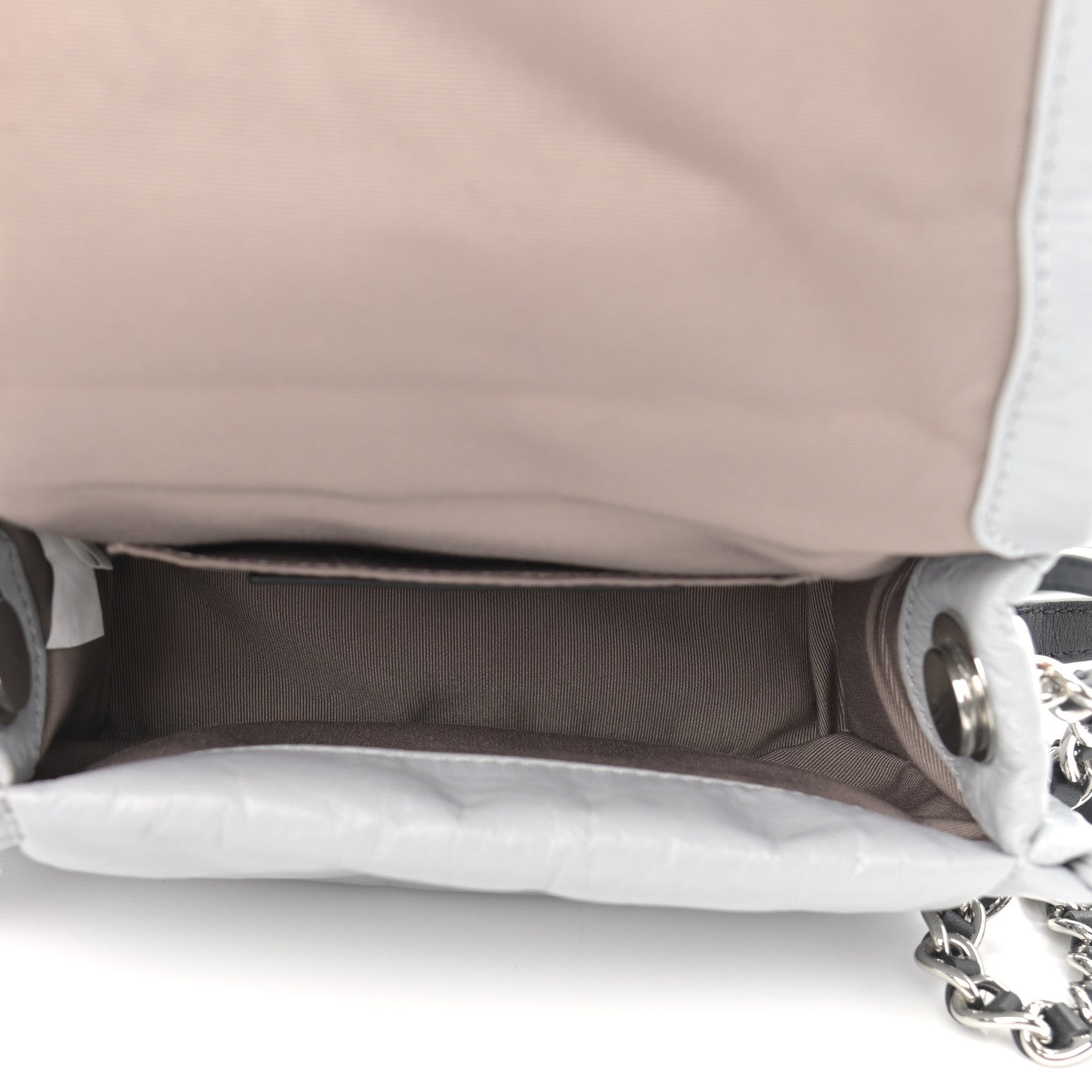 Marc Jacobs Lambskin The Pillow Bag Light Grey 5 of 11