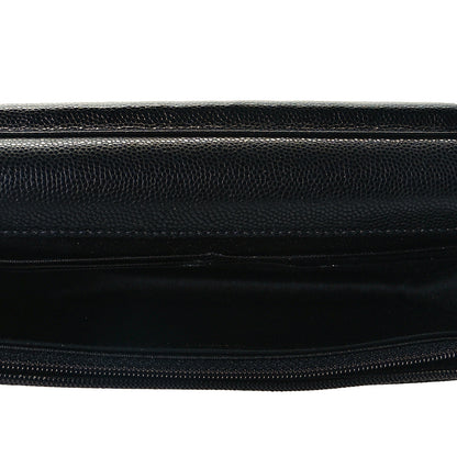 Chanel Caviar Quilted Coco Candy Wallet On Chain WOC Black 6 of 8