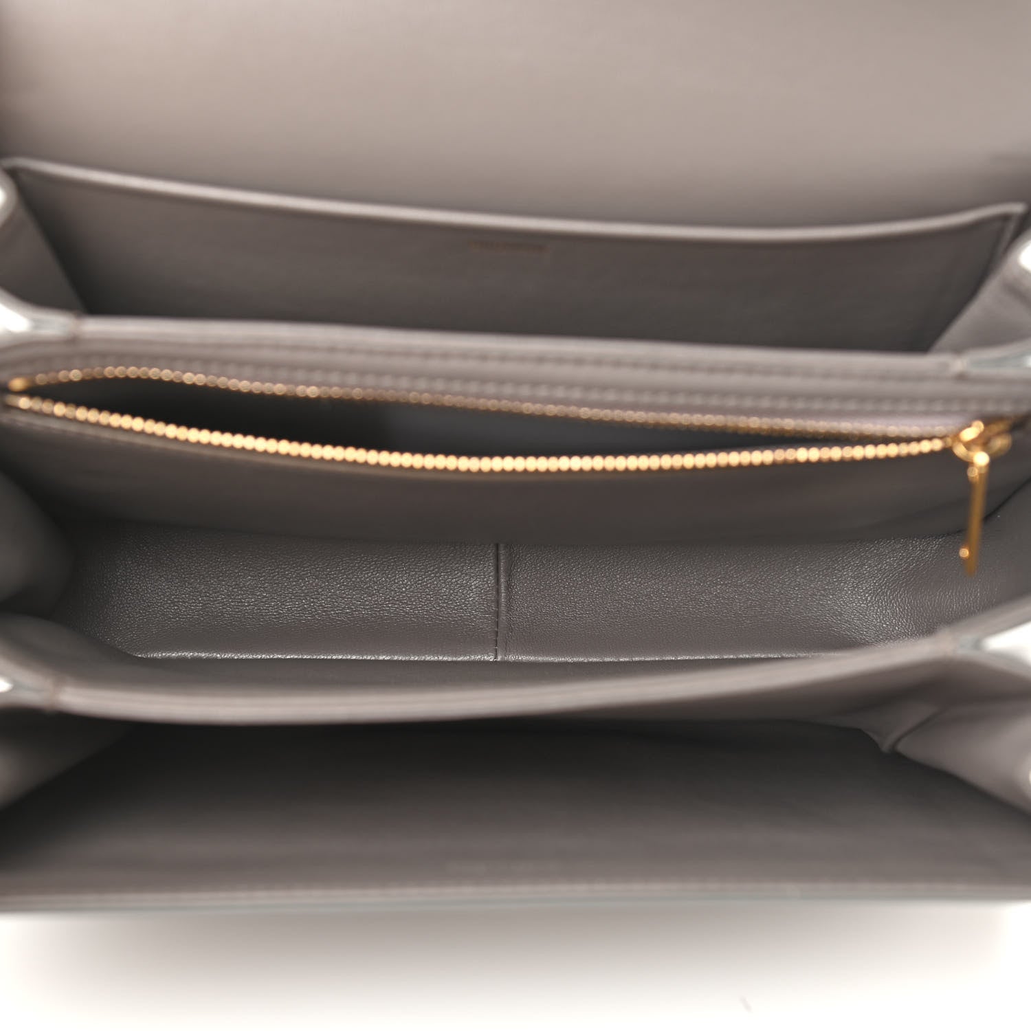 Celine Shiny Calfskin Medium Triomphe Pebble 5 of 10