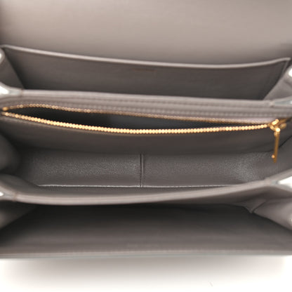 Celine Shiny Calfskin Medium Triomphe Pebble 5 of 10