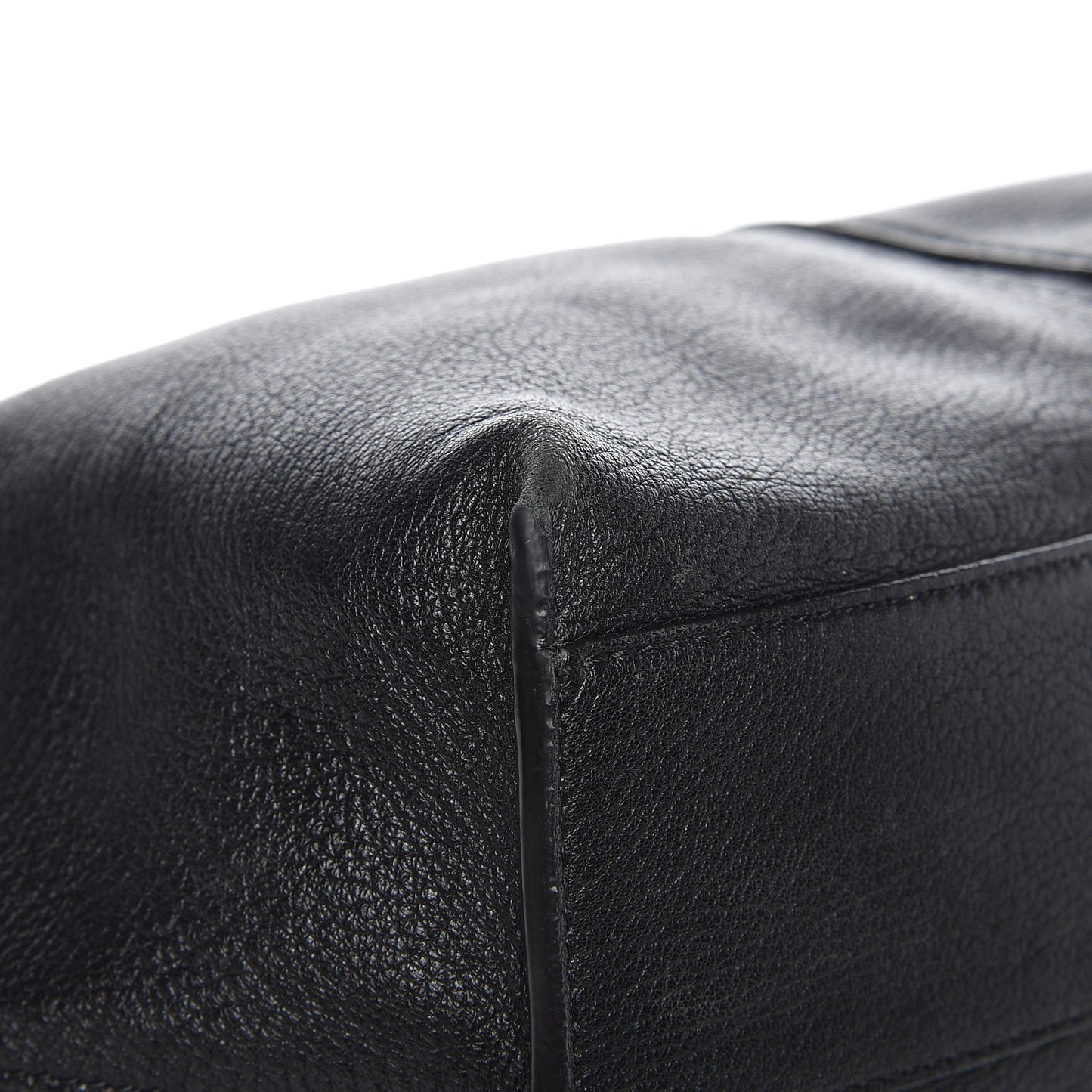 Grained Lambskin Keri Tote Black