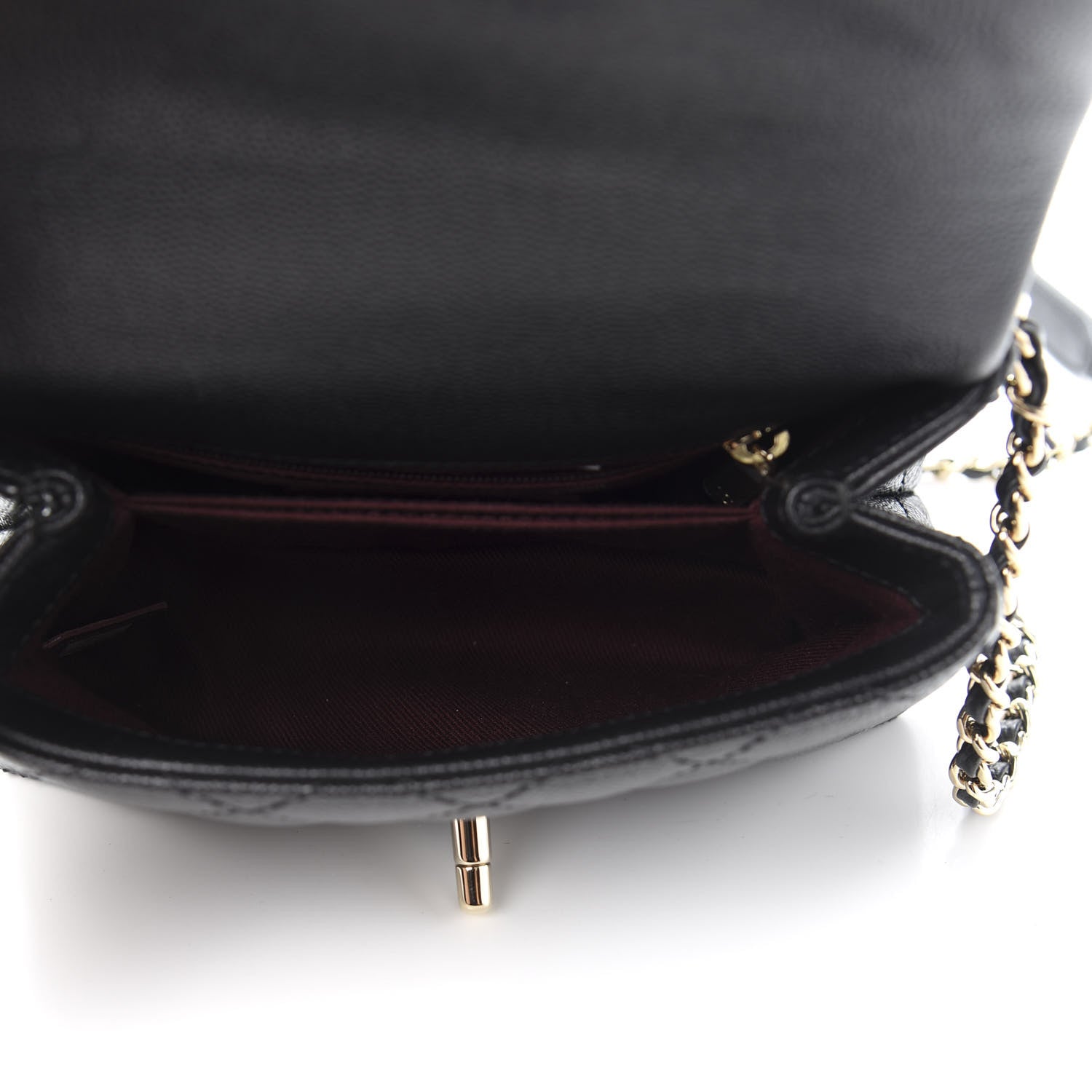 Chanel Caviar Quilted Extra Mini Coco Handle Flap Black 5 of 10