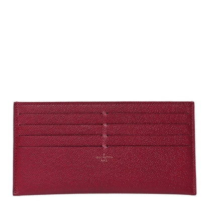 Louis Vuitton Calfskin Felicie Card Holder Insert Fuchsia 1 of 9