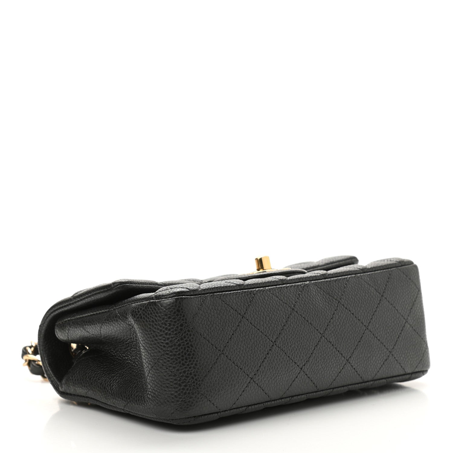Chanel Caviar Quilted Mini Rectangular Flap Black 7 of 9