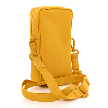 Fendi Econyl Nylon Cuoio Romano Monochrome Baguette Crossbody Phone Pouch Sunflower 3 of 10