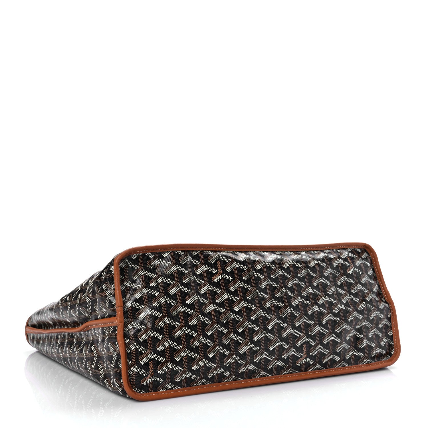 Goyard Goyardine Reversible Anjou PM Black Gold 6 of 13