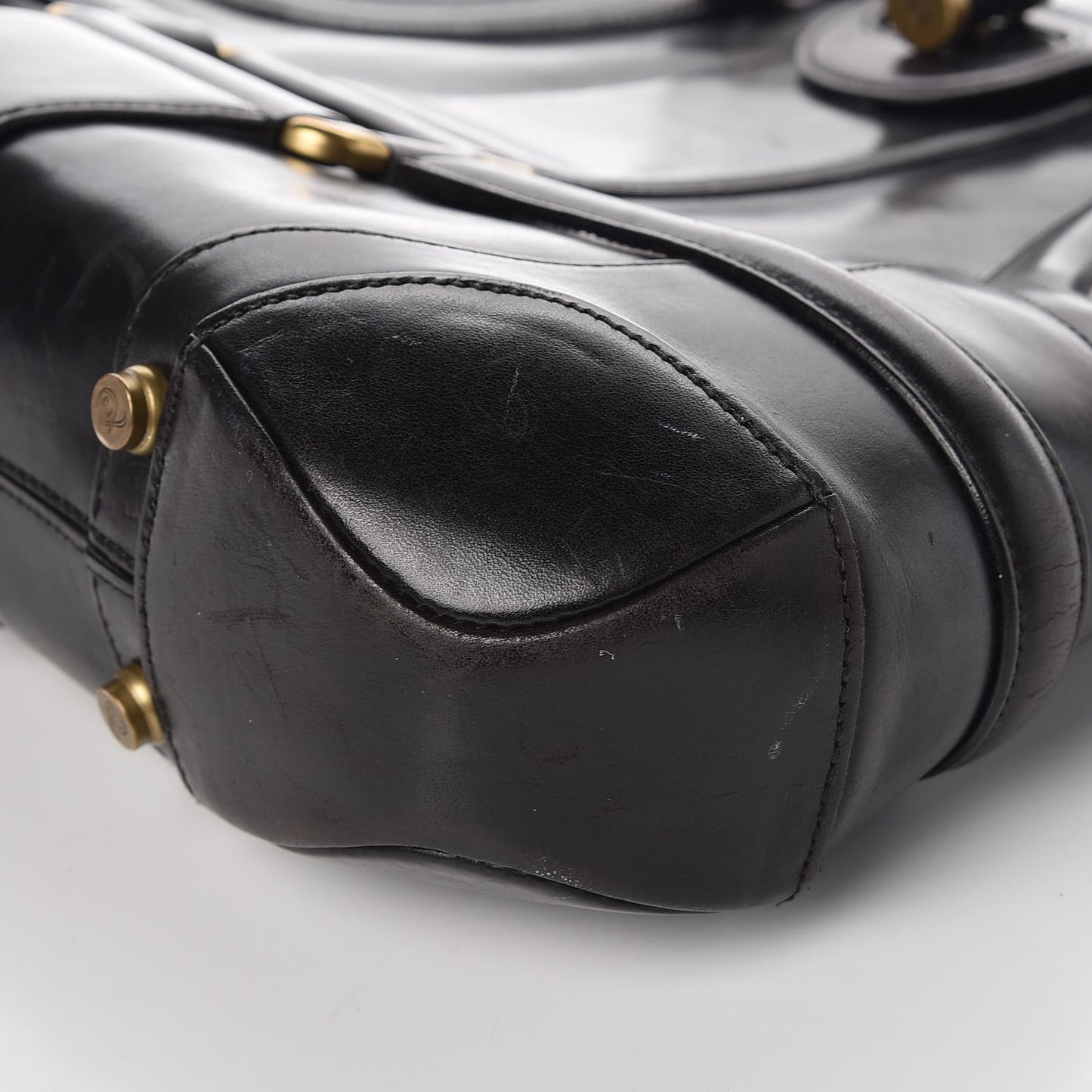 ALEXANDER MCQUEEN Calfskin Large Novak Black