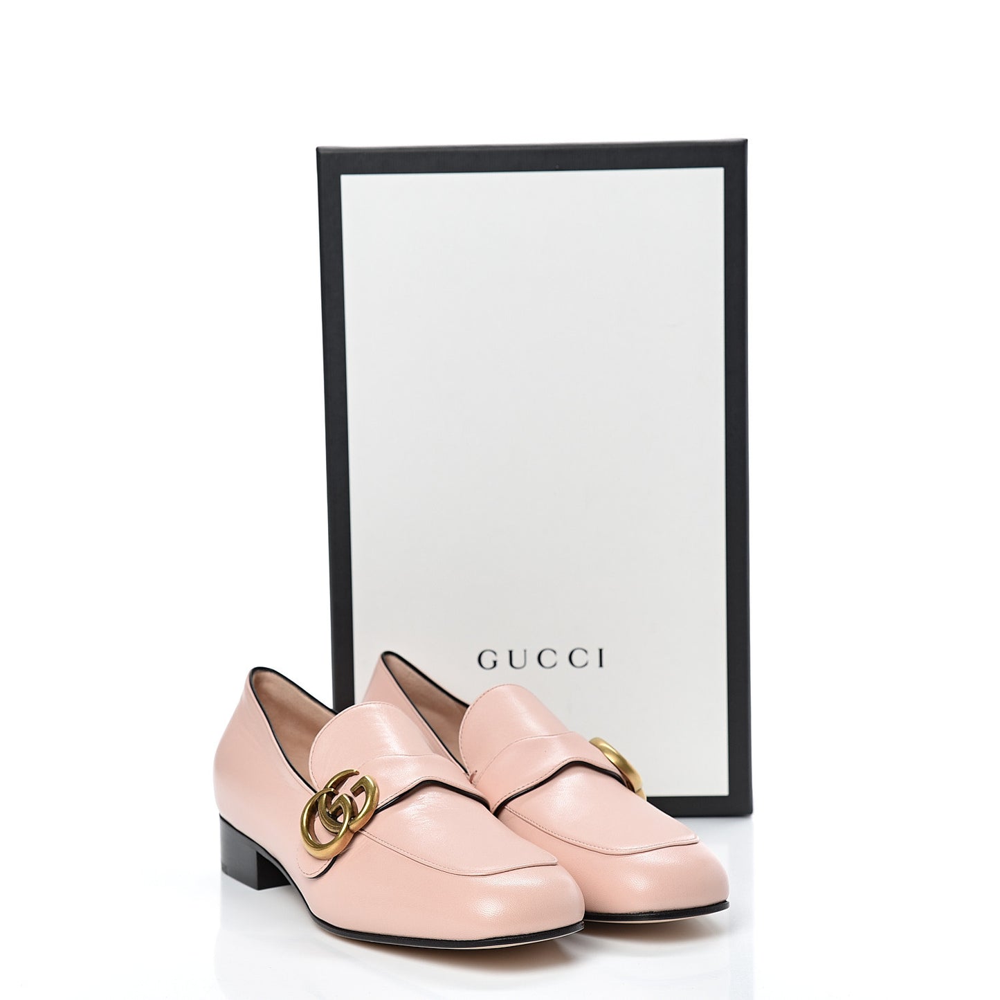 Malaga Kid Womens GG Marmont Loafers 36 Perfect Pink