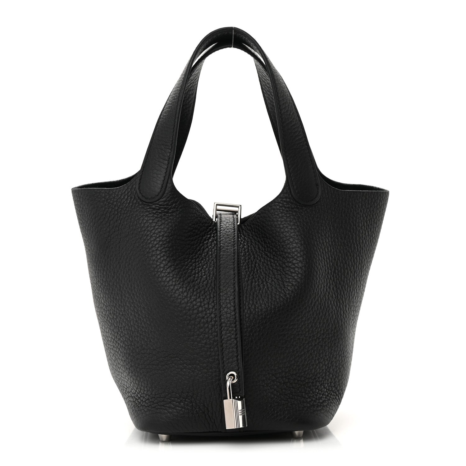 Hermes Taurillon Clemence Picotin Lock 18 PM Black 1 of 13