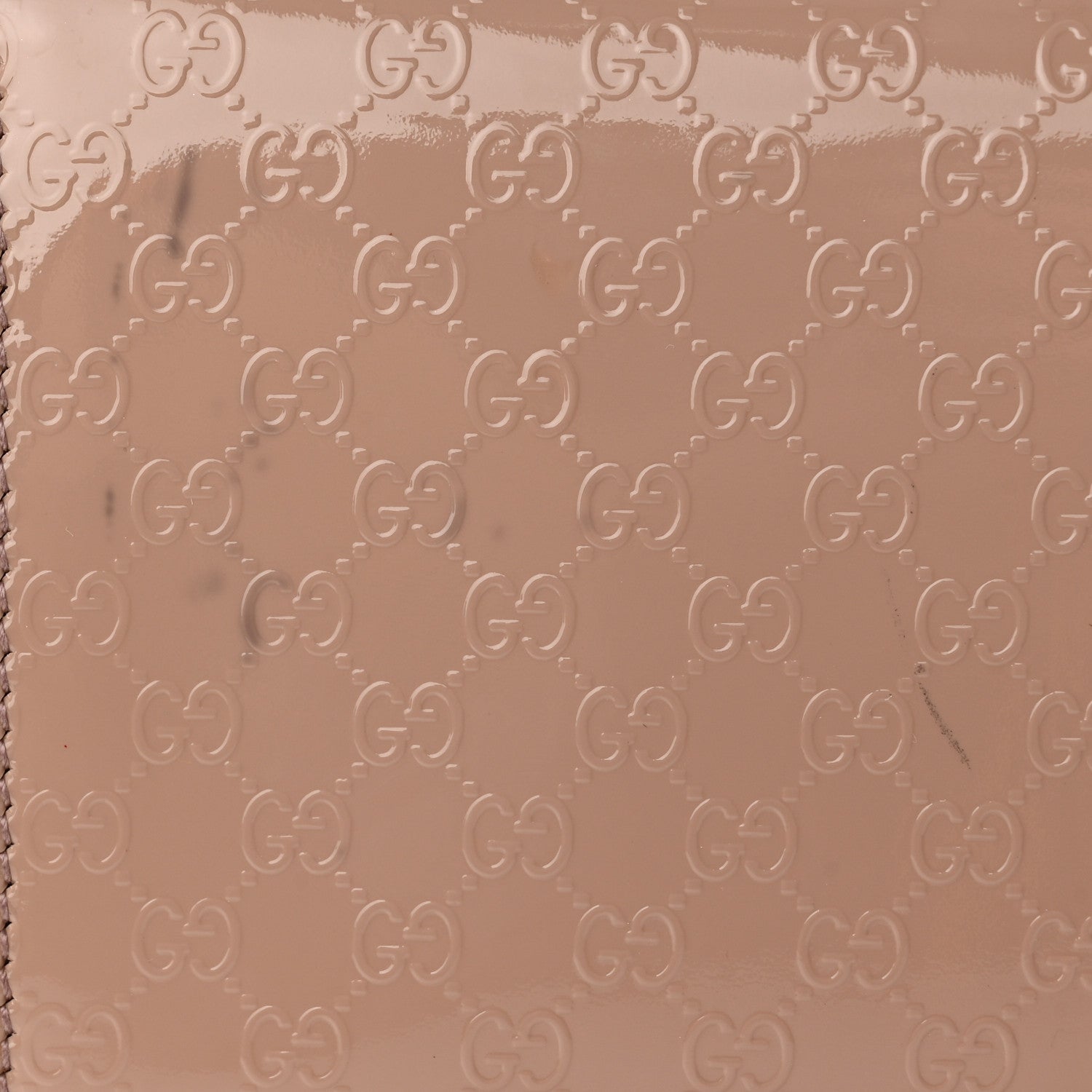 Gucci Patent Microguccissima Small Broadway Clutch Dark Cipria 14 of 14