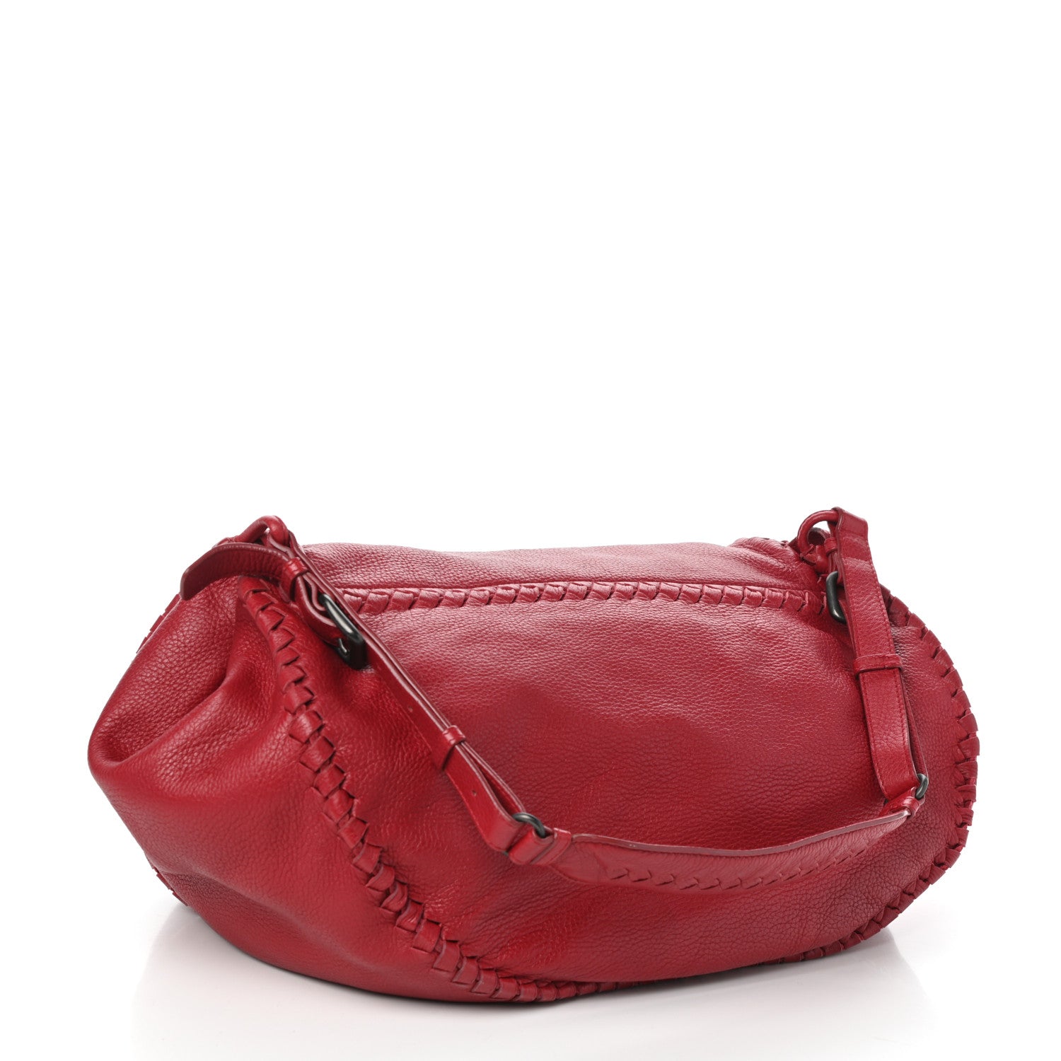 Bottega Veneta Cervo Messenger Bag Scarlet 3 of 8