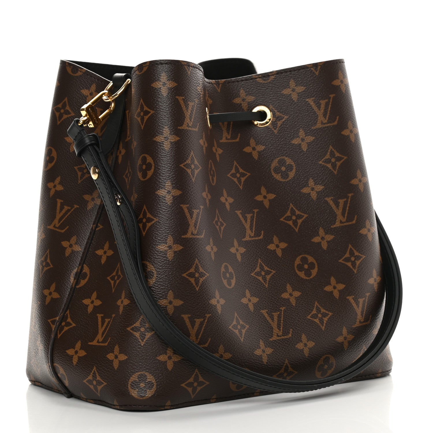 Louis Vuitton Monogram Neonoe MM Black 3 of 10