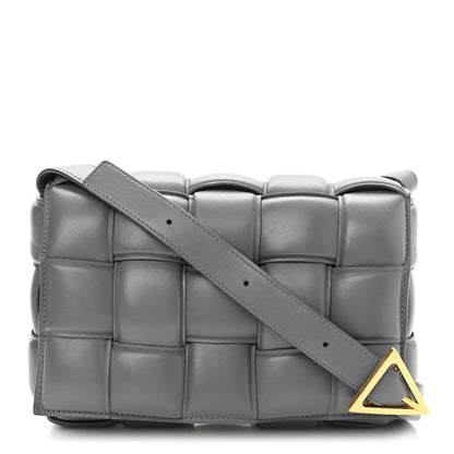 Bottega Veneta Nappa Maxi Intreccio Padded Cassette Crossbody Bag Thunder 1 of 7