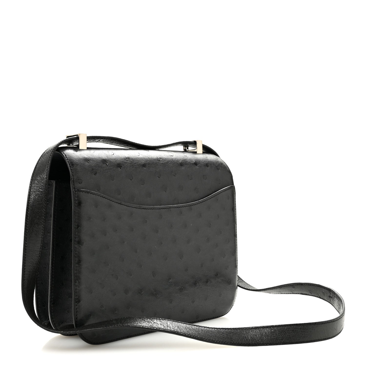Hermes Ostrich Constance 24 Bleu Iris 3 of 14