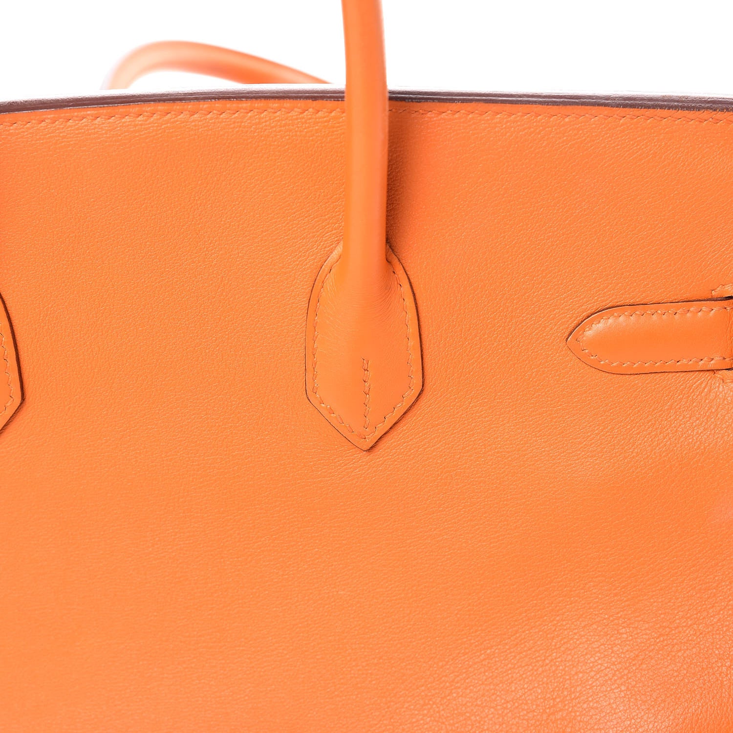 Hermes Swift Horseshoe Birkin 35 Orange 32 of 40
