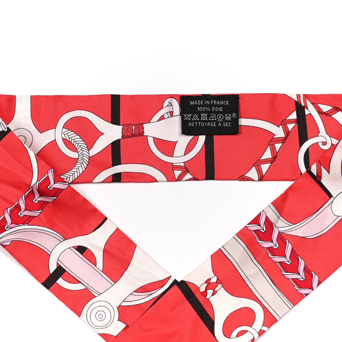 Silk Panoplie Equestre Twilly Rouge Creme Ebene