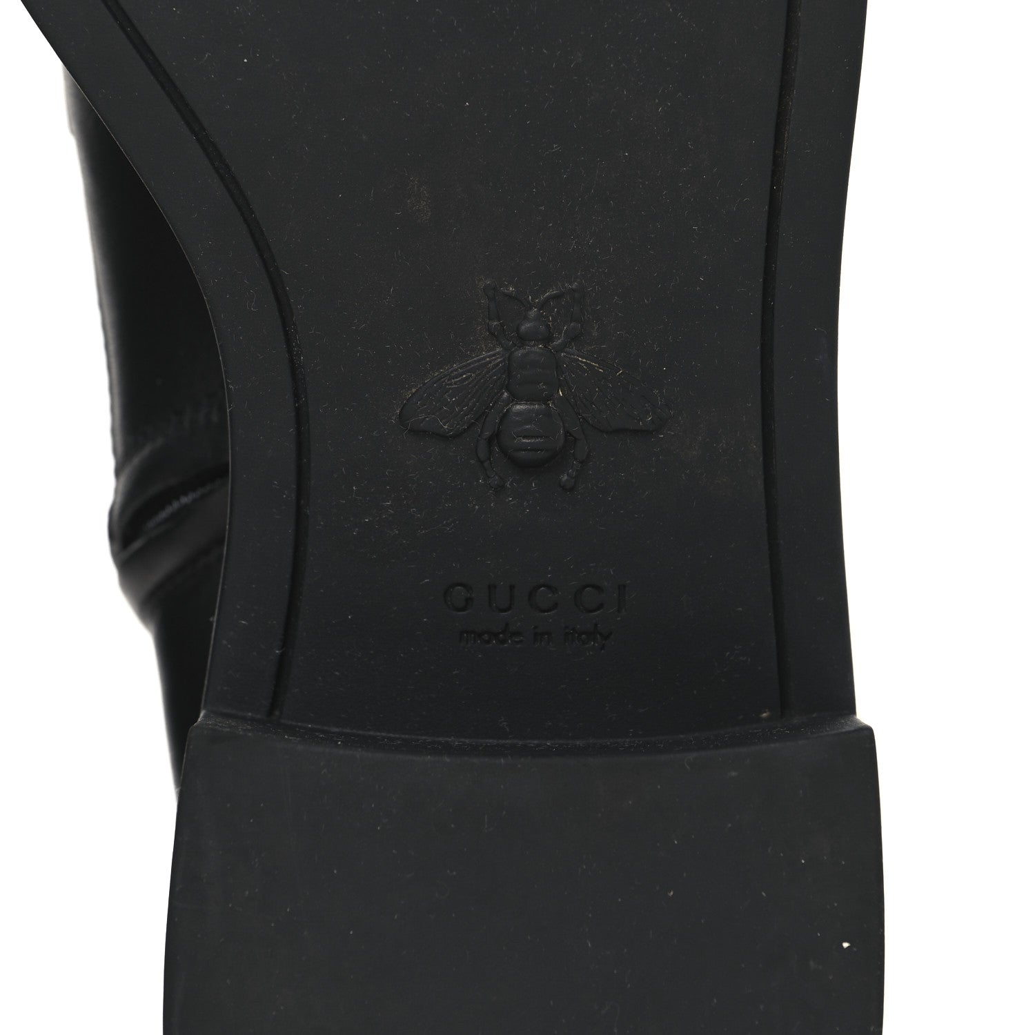 Gucci Flores Calfskin Nappa Matelasse GG 40mm Ankle Boots 37 Black 8 of 8