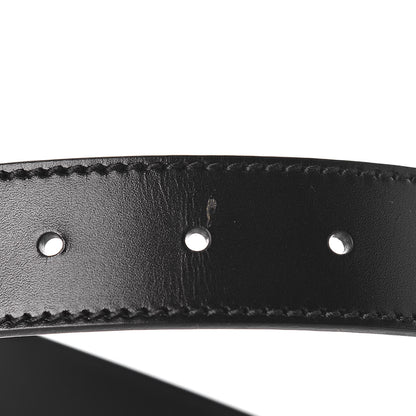 Gucci Calfskin Interlocking G Belt 95 38 Black 7 of 7