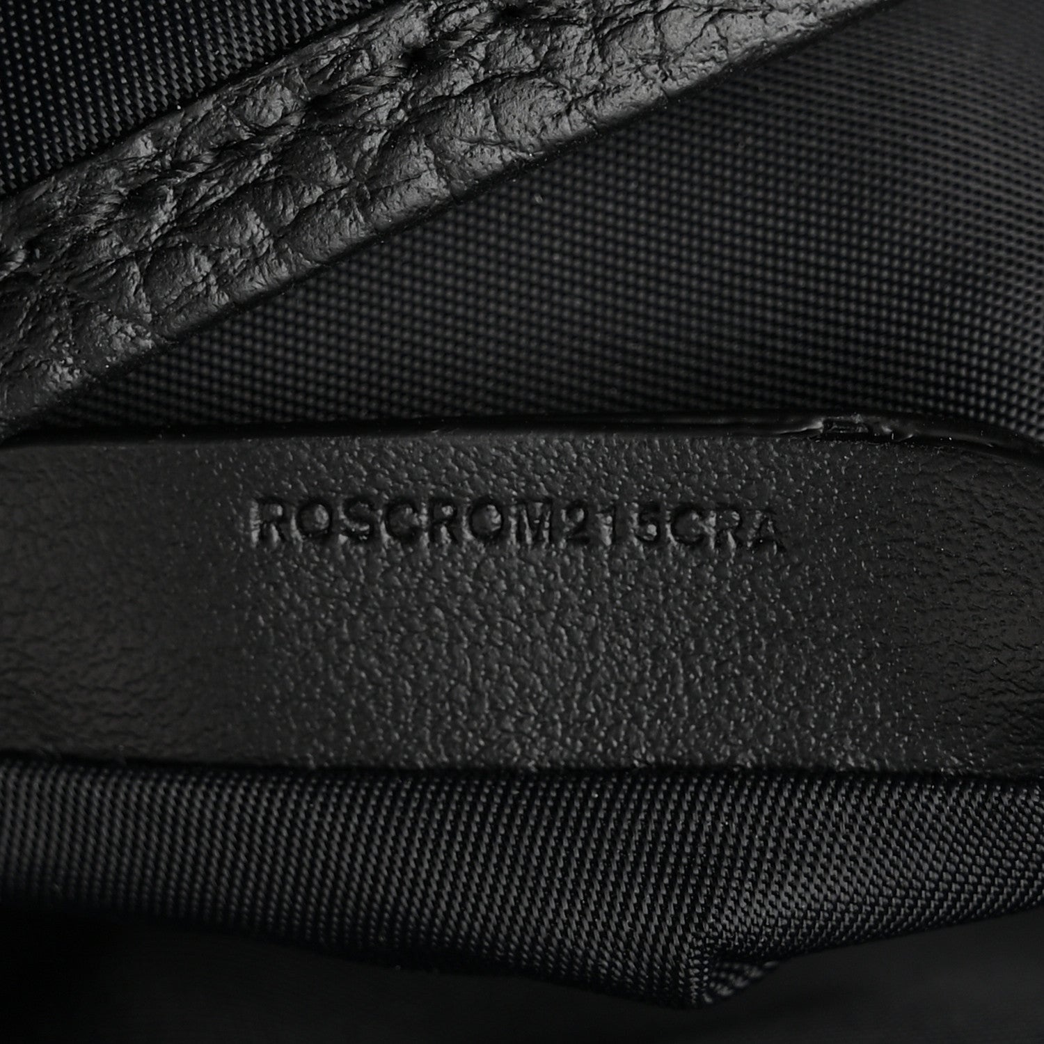 Burberry Pebbled Calfskin Logo Embossed Thornton Messenger Bag Black 8 of 11
