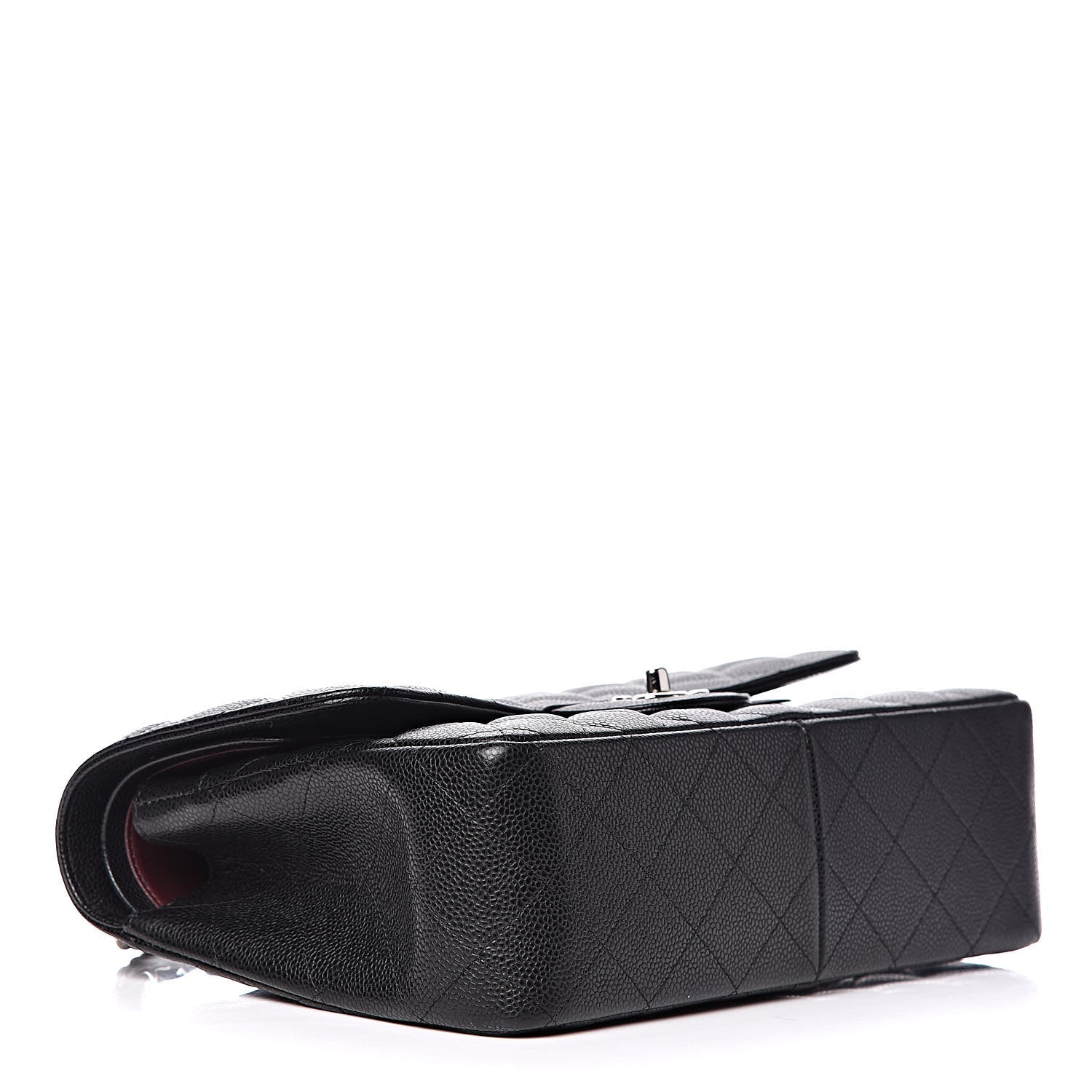 Chanel Caviar Quilted Jumbo Double Flap Black 4 of 14
