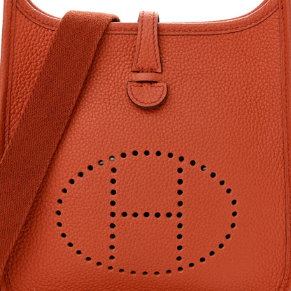 Hermes Taurillon Clemence Evelyne TPM Terre Battue Cuivre 7 of 10
