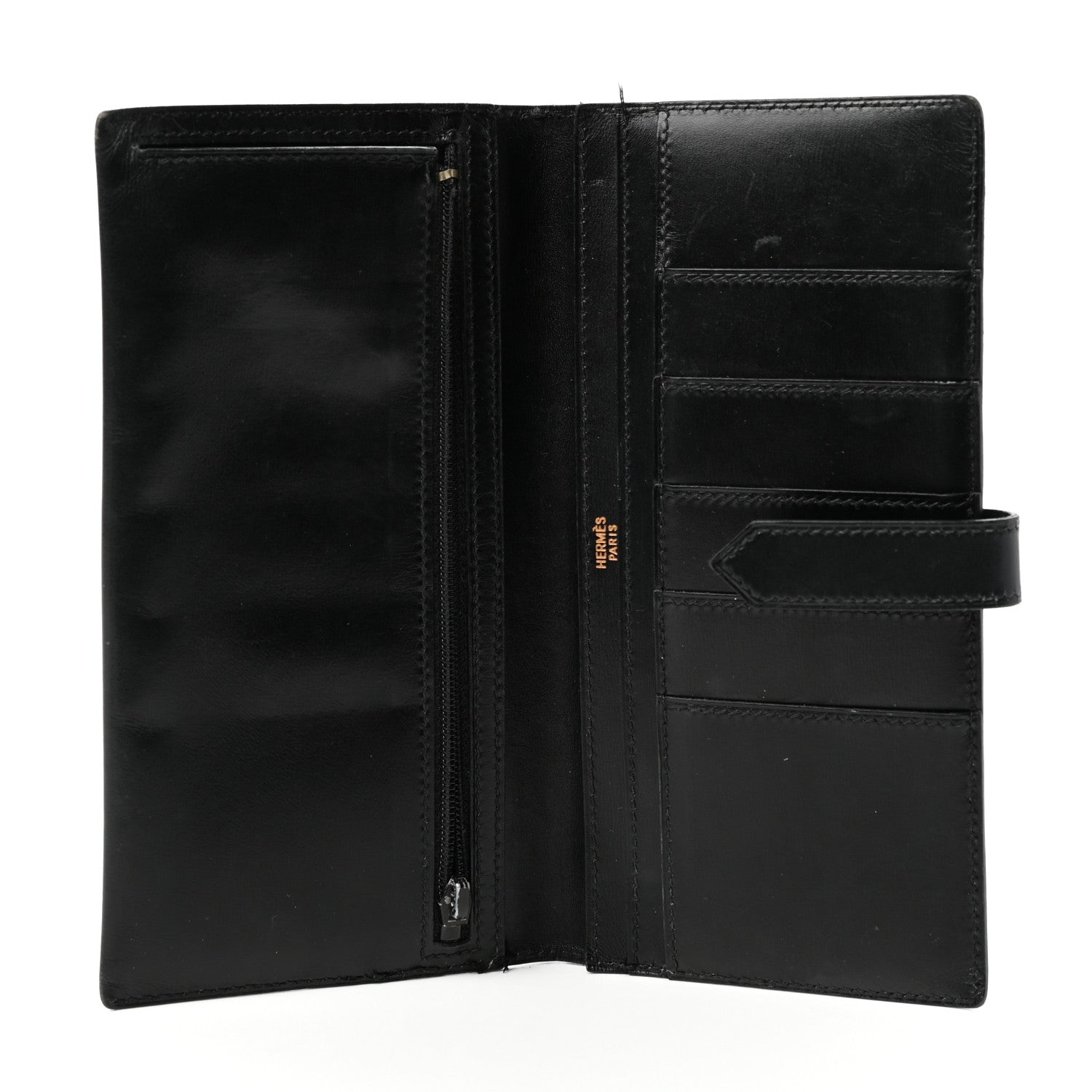 Hermes Box Bearn Wallet Black 5 of 8