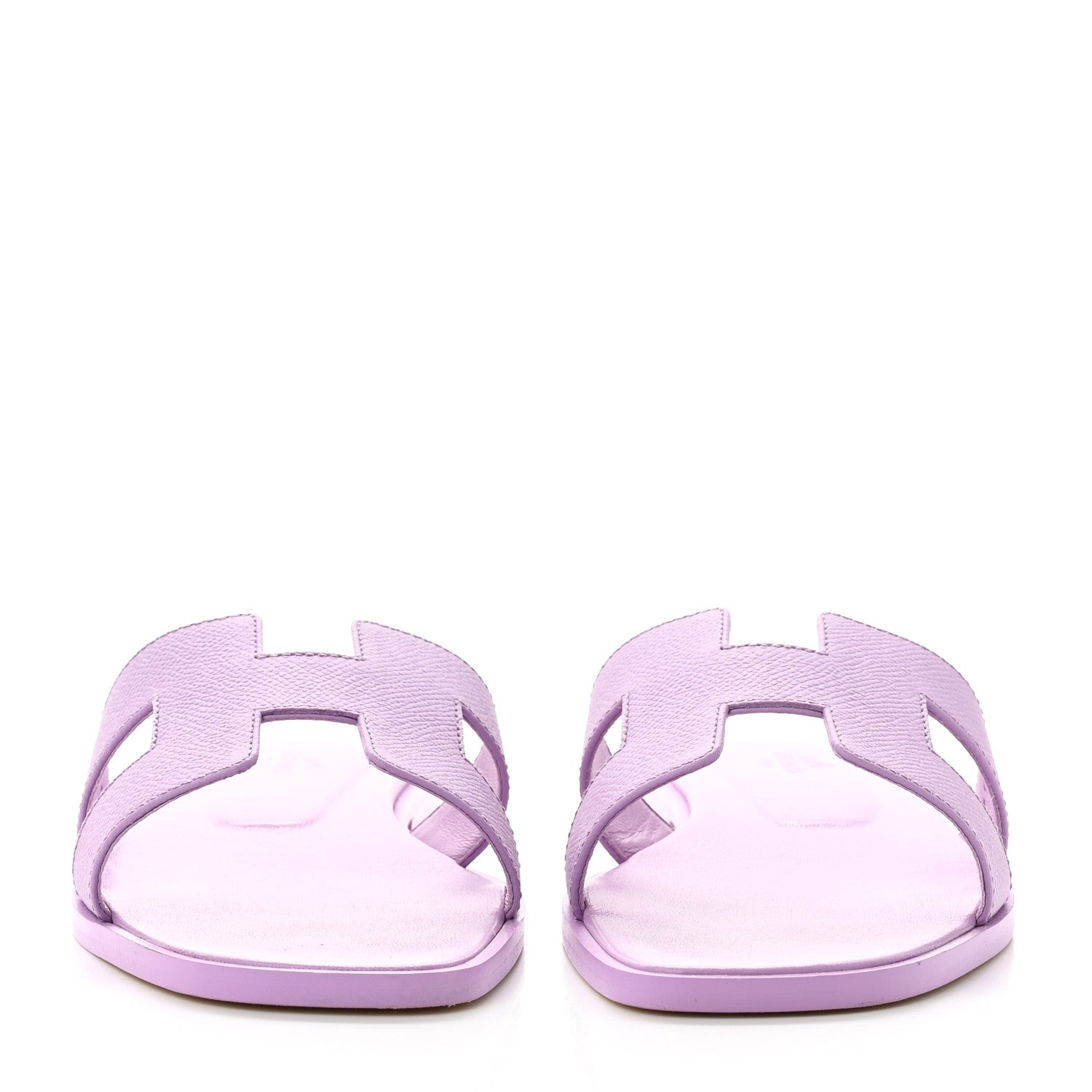 Hermes Epsom Oran Sandals 39 Violet Amethyste 2 of 8