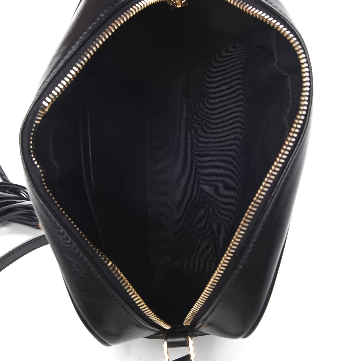 Calfskin Matelasse Monogram Lou Camera Bag Black