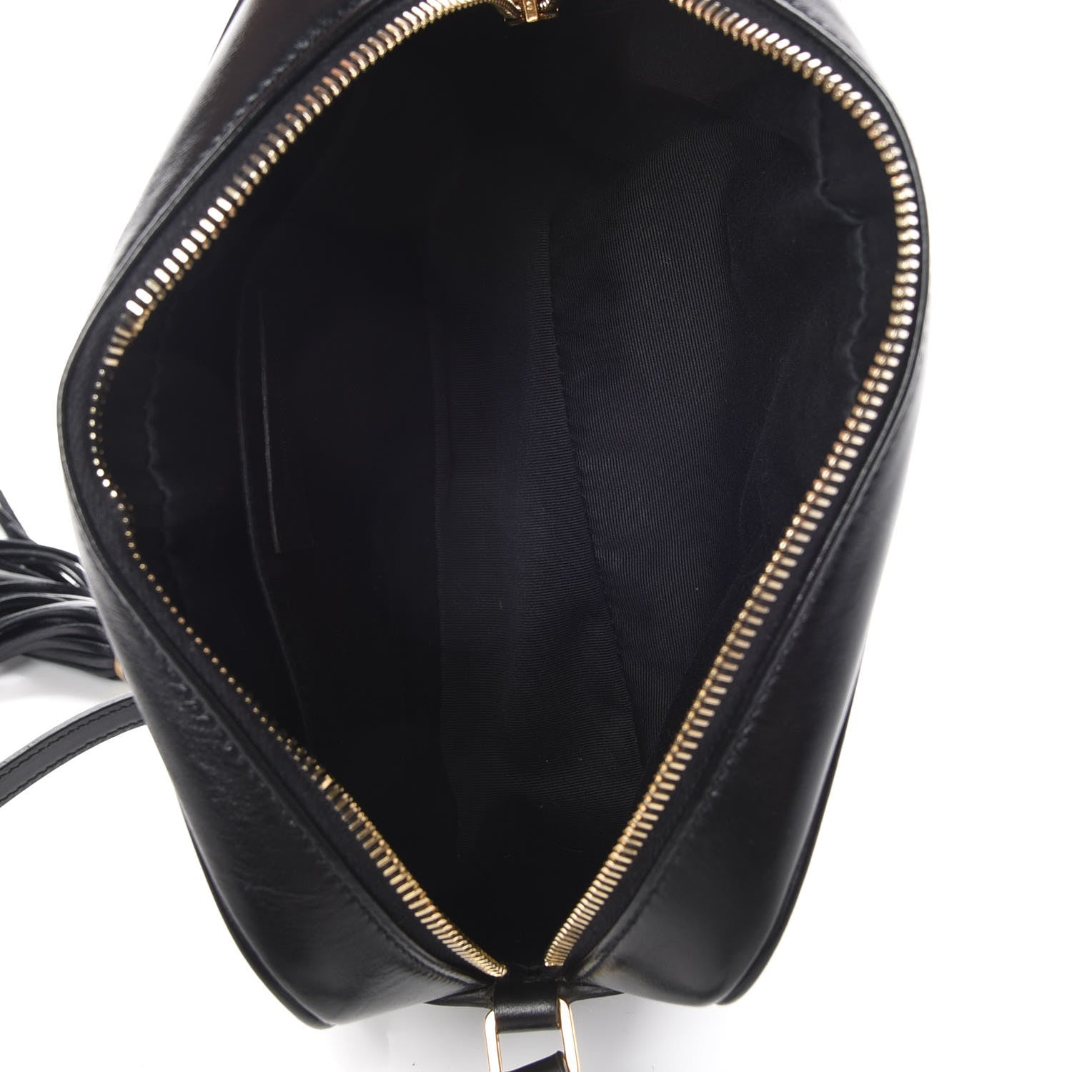 Saint Laurent Calfskin Matelasse Monogram Lou Camera Bag Black 7 of 10