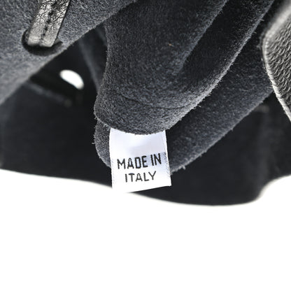 Mansur Gavriel Tumbled Calfskin Mini Bucket Bag Black 7 of 12