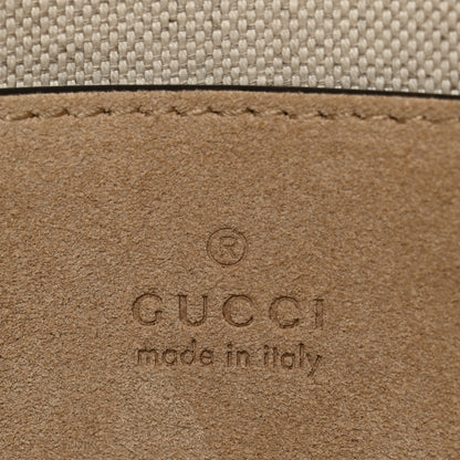 Gucci Micro GG Suede Large Chain Shoulder Bag Beige 6 of 10