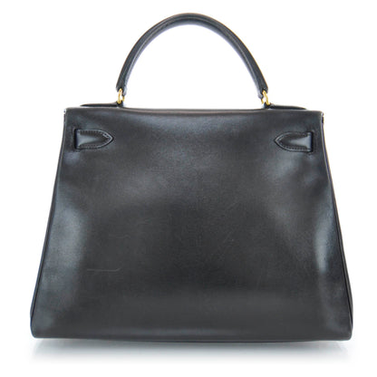 Hermes Box Kelly 28 Black 3 of 9